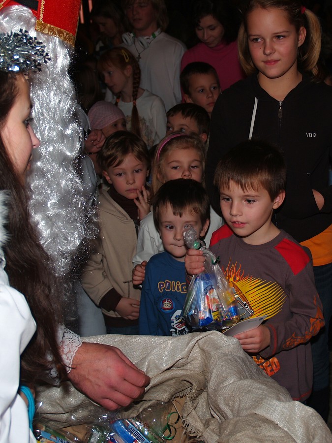 Mikulášská 2009 kino Sněžník